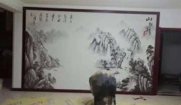 【太原一家一装饰】平遥书林家园130㎡中式风格实景工地